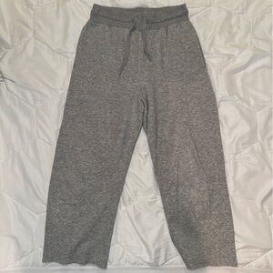 Out From Under Cropped Gray Sweatpants